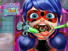 Dotted Girl Throat Doctor